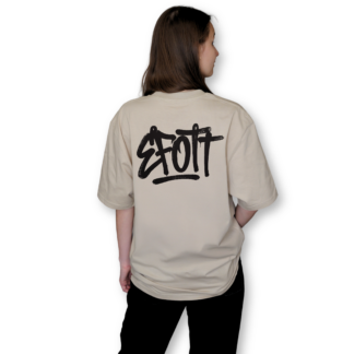 EFOTT graffiti50 oversized póló bézs