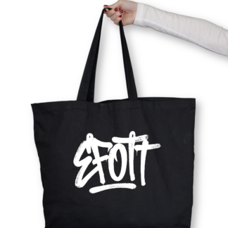 EFOTT graffiti50 totebag fekete
