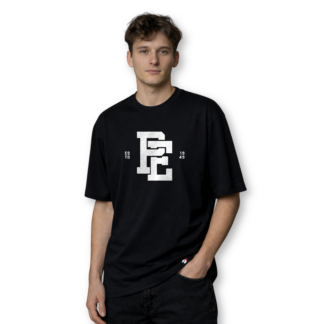 PE Est 1949 fekete oversized póló