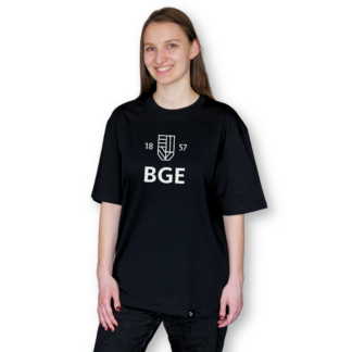 BGE 1857 fekete oversized póló