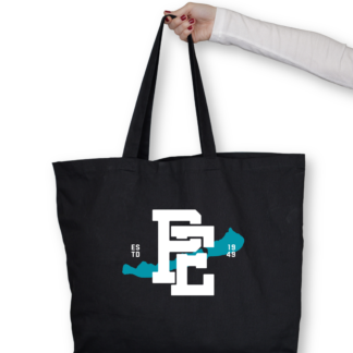 PE Balaton black totebag