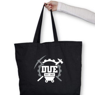 DUE EST 1953 csille black totebag